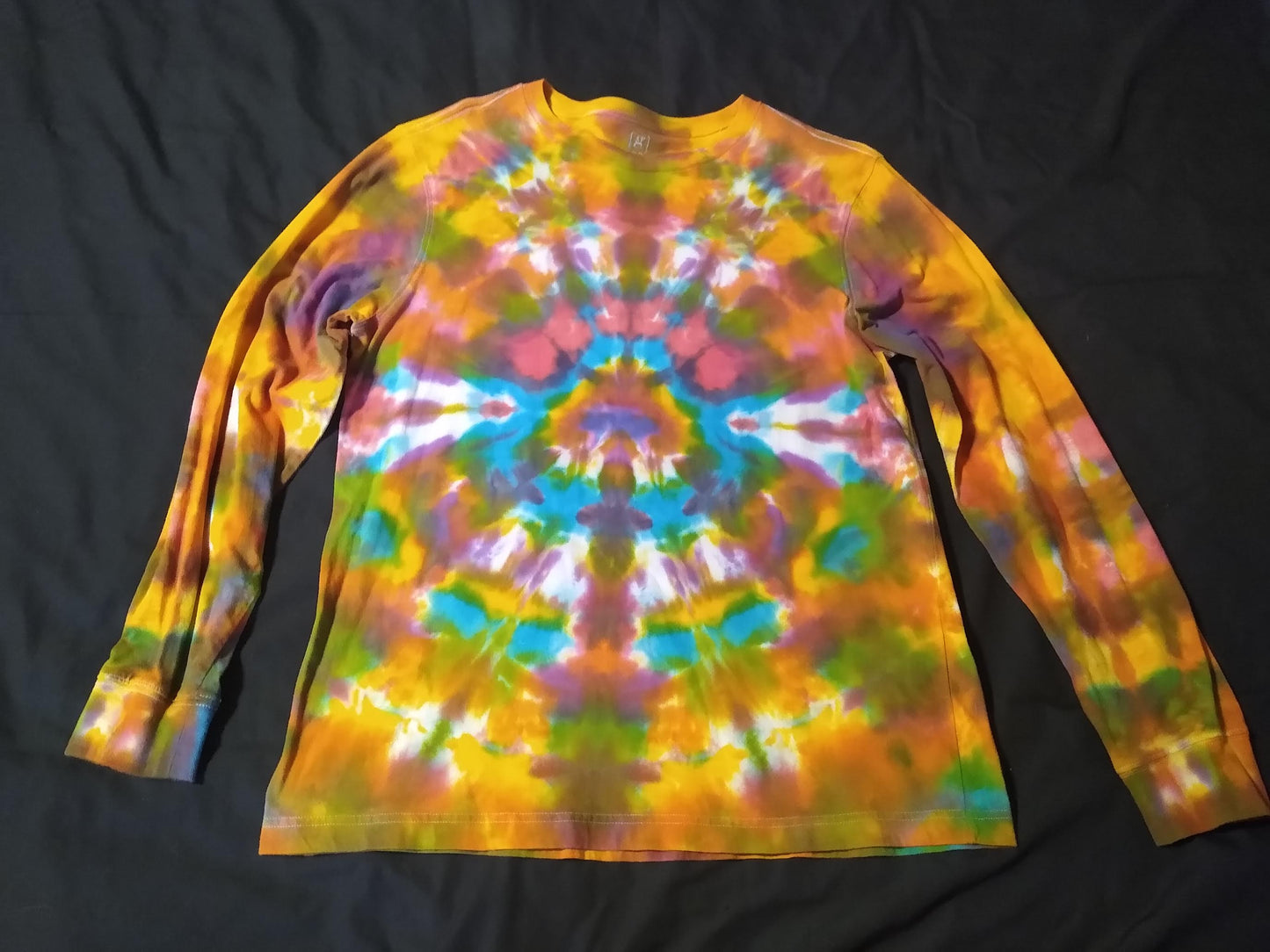 Medium Long Sleeve Tie Dye Shirt