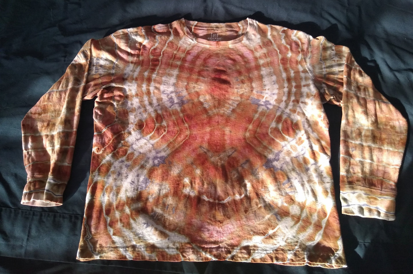 Large Ice Tie Dye Long Sleeve Shirt