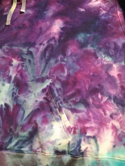 2XL Tie Dye Pullover Hoodie